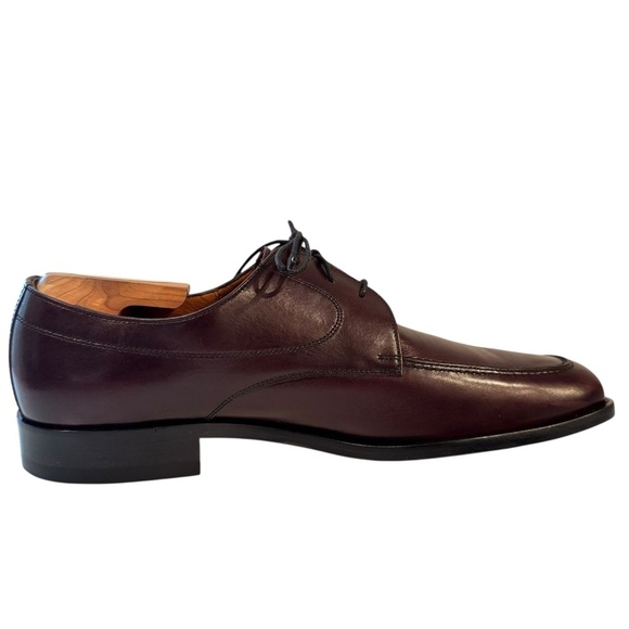 Brooks Brothers Dress Shoes Men\'s Size 10 Red Brown Apron Toe Oxford Derby Italy main image 7